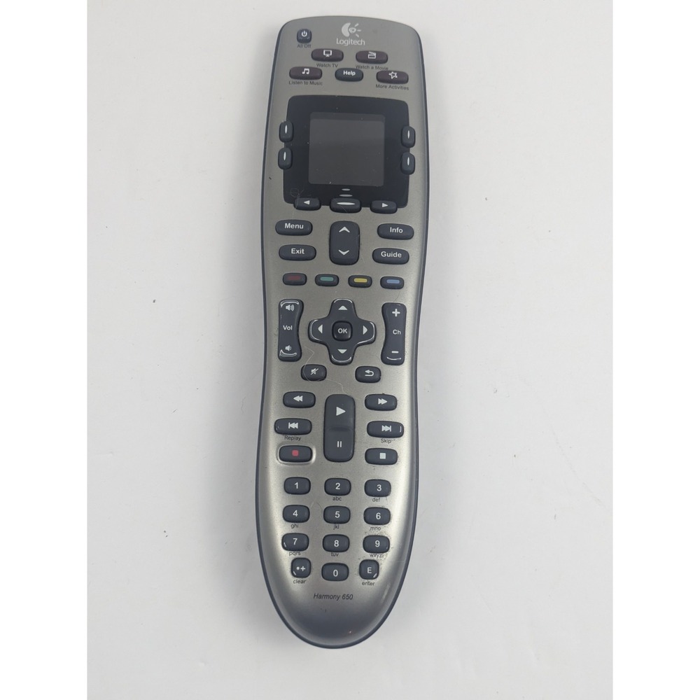 Logitech Harmony 650 Universal Remote Controller Programmable - Read‎ Details